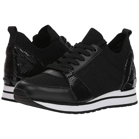 michael kors women sneakers black|michael kors women' s pumps.